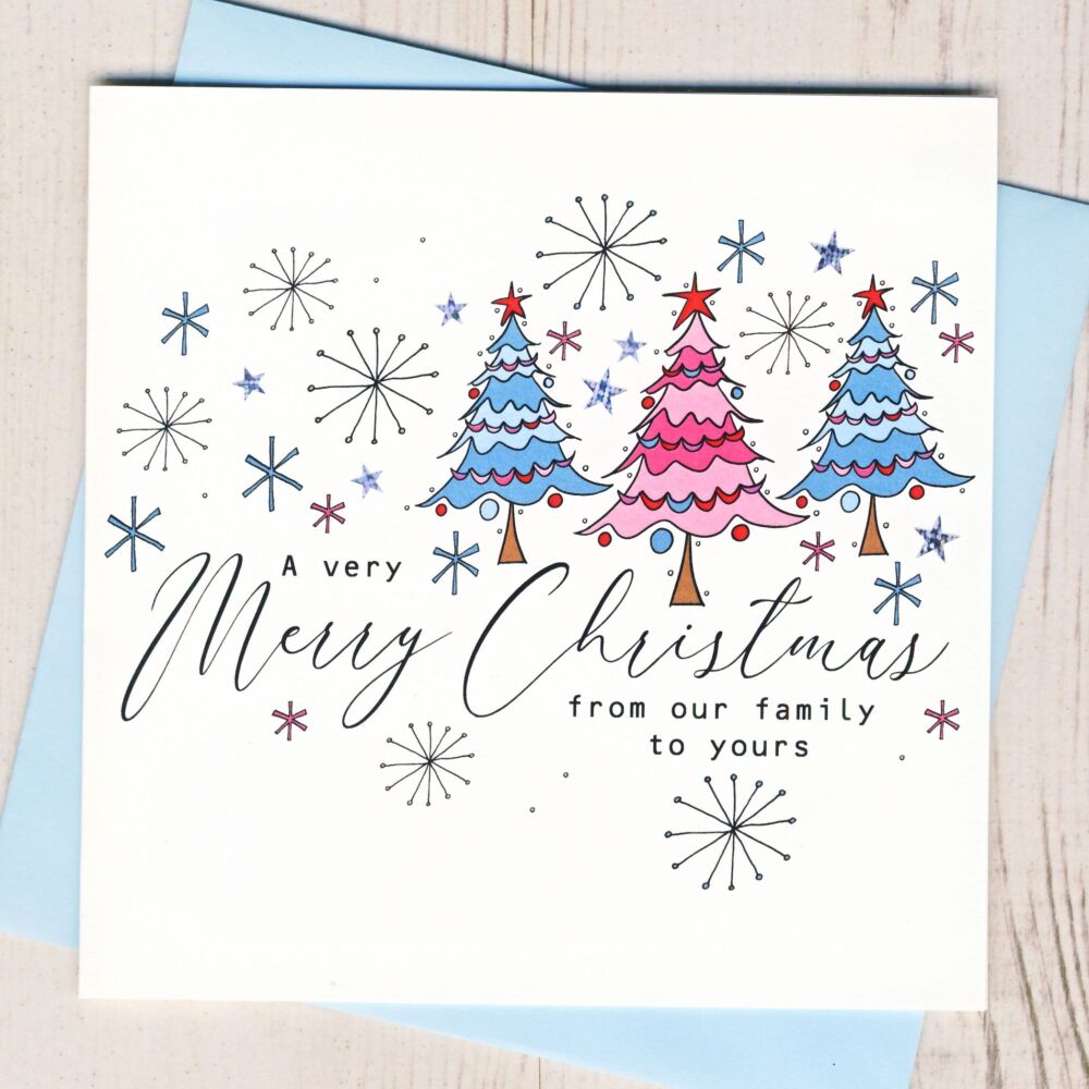 <!-- 002-->From Our Family To Yours Christmas Card