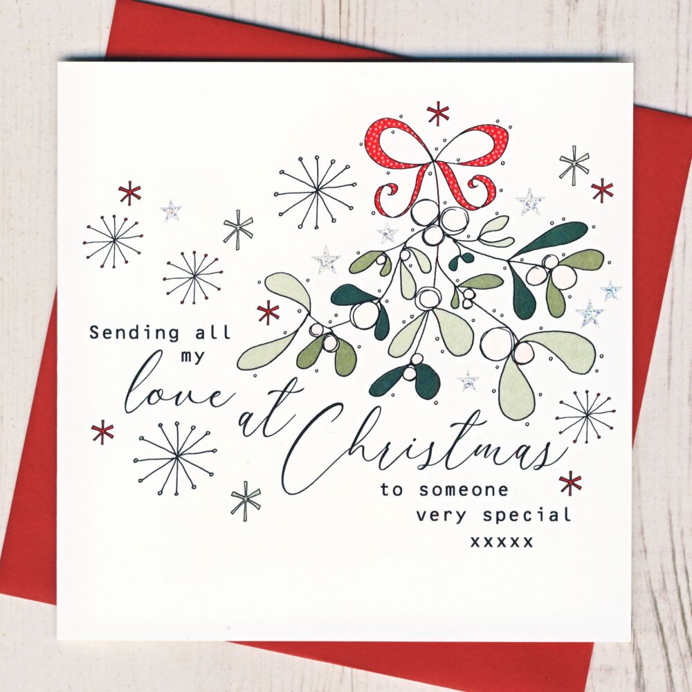 <!-- 009-->All My Love At Christmas Card