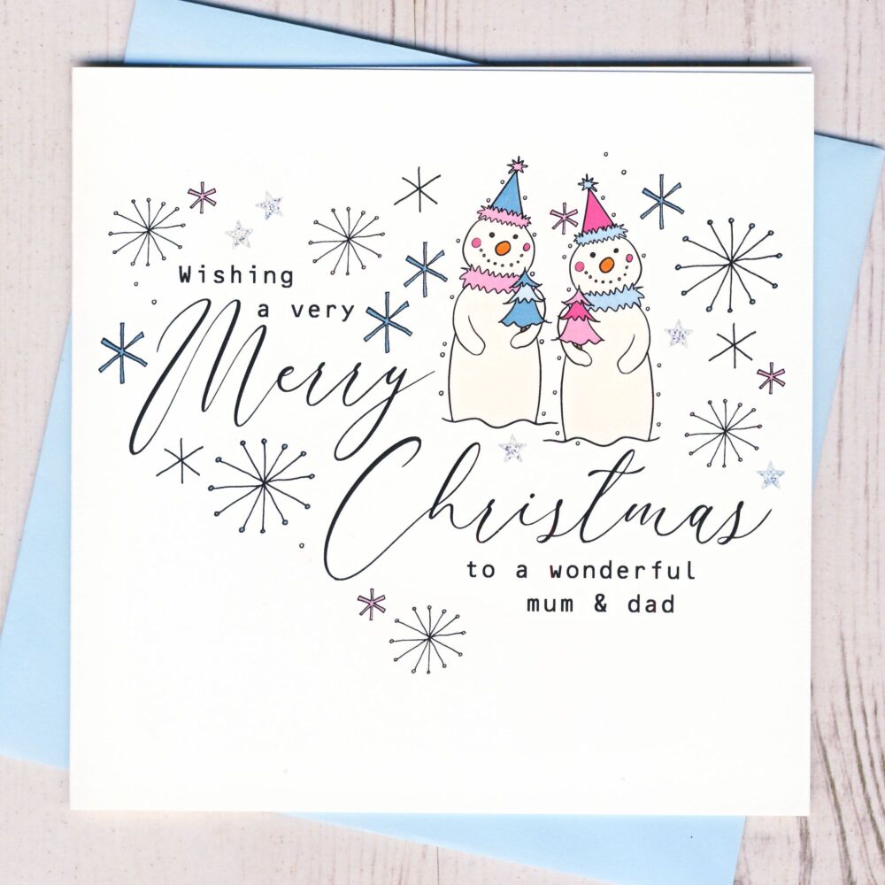 <!-- 001-->Mum & Dad Christmas Card