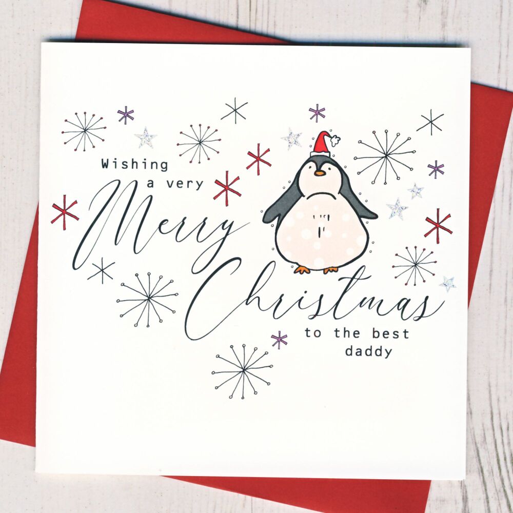 <!-- 016-->To the Best Daddy Christmas Card