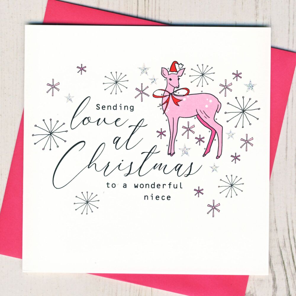 <!-- 005-->Wonderful Niece Christmas Card