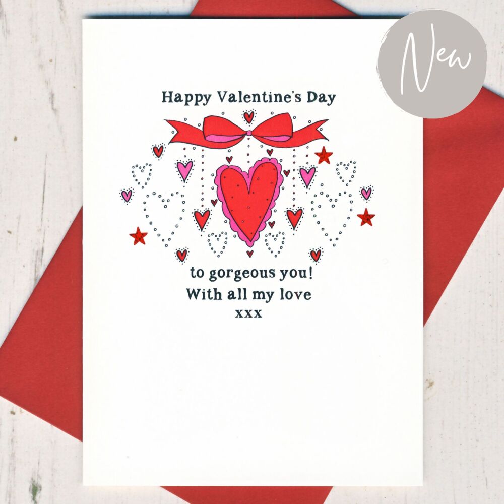 <!-- 000   -->Gorgeous You Valentines Card