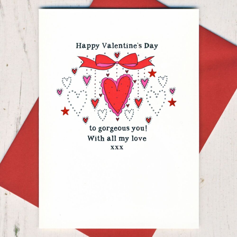 <!-- 000   -->Gorgeous You Valentines Card