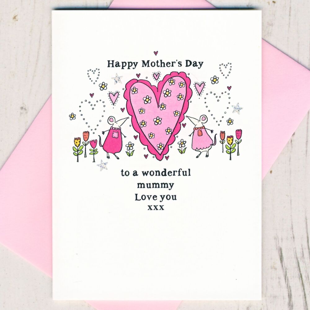 <!-- 049--> Happy Mother's Day To A Wonderful Mummy Card
