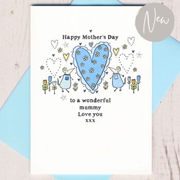  Happy Mother's Day To A Wonderful Mummy Card