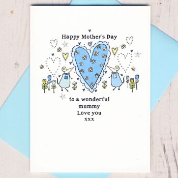  Happy Mother's Day To A Wonderful Mummy Card