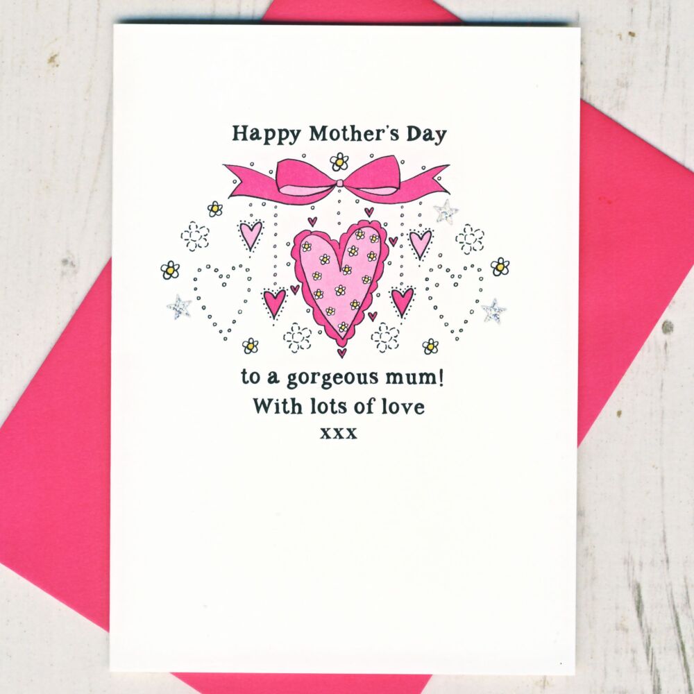 <!-- 052--> Happy Mother's Day To A Gorgeous Mum Card
