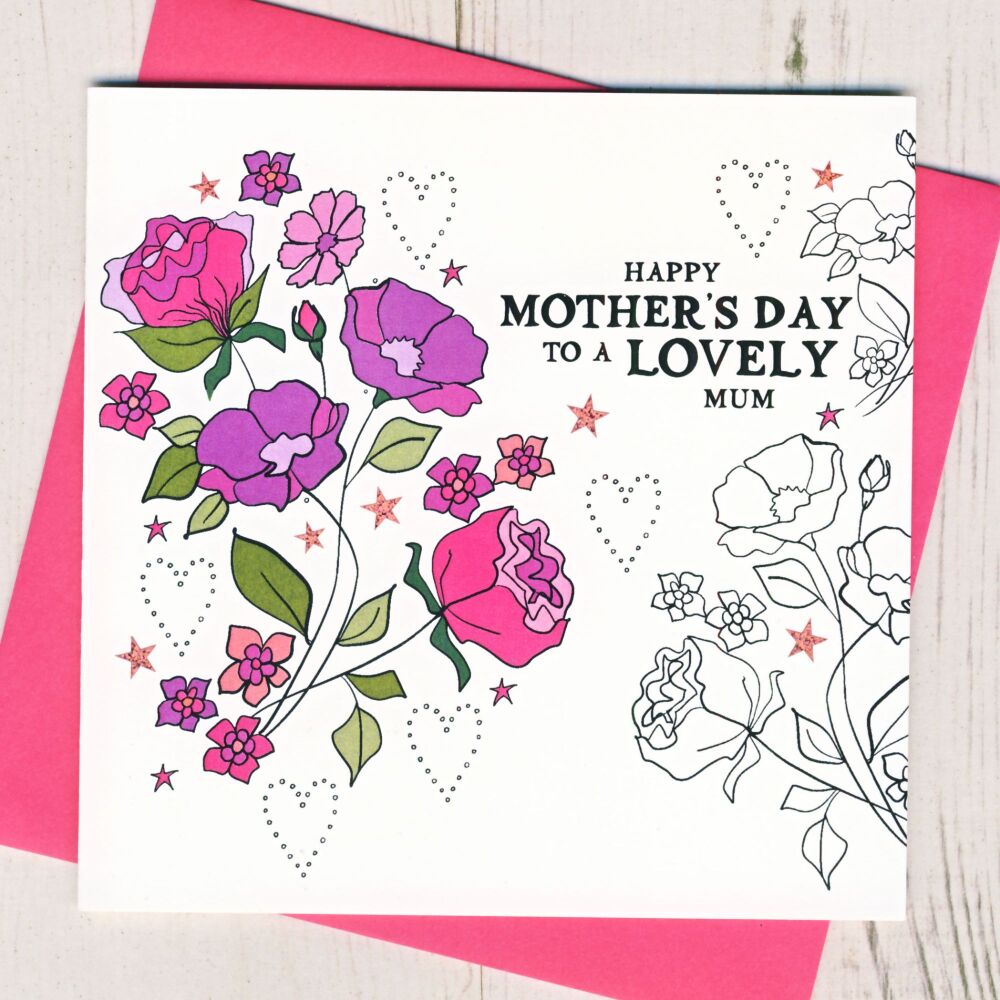 Lovely Mum Mother's Day Card