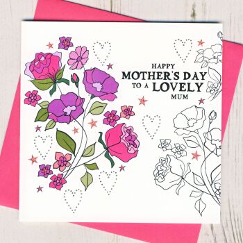 Lovely Mum Mother's Day Card