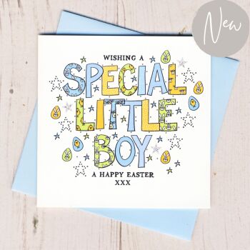   Special Little Boy Easter Card