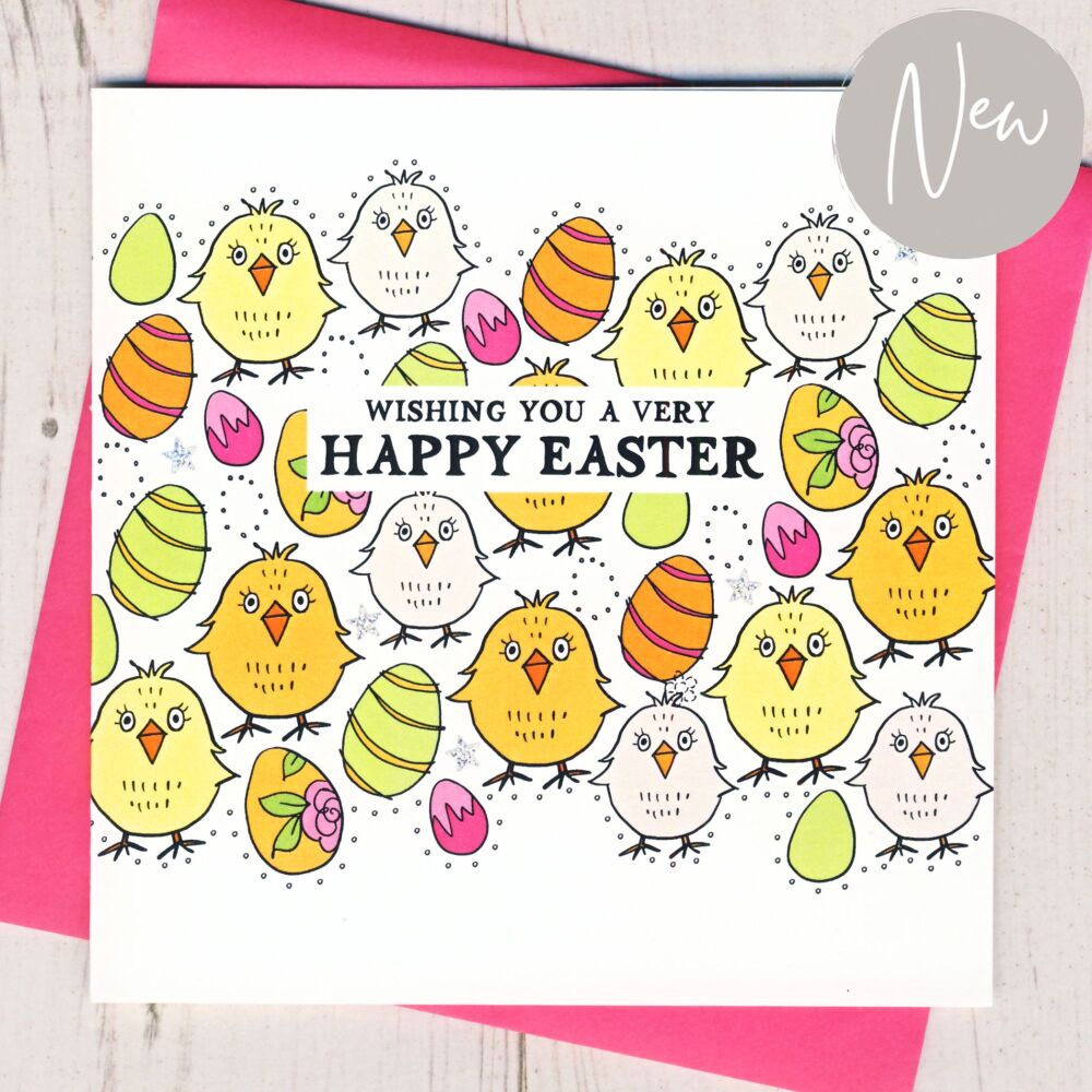 <!-- 021 --> Easter Chicks Card