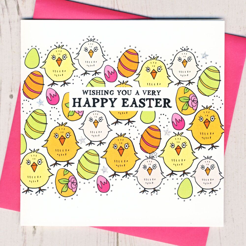 <!-- 021 --> Easter Chicks Card