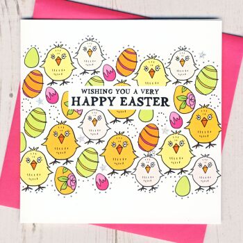  Easter Chicks Card