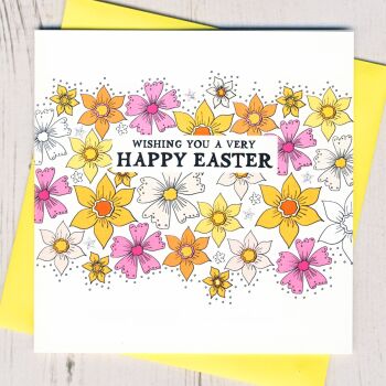  Easter Flowers Card