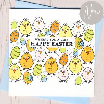  Easter Chicks Card