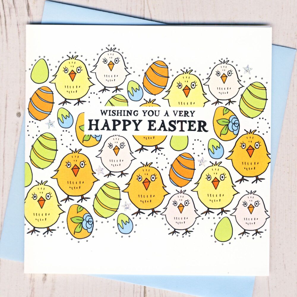 <!-- 023 --> Easter Chicks Card