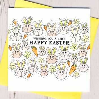  Easter Bunnies Card
