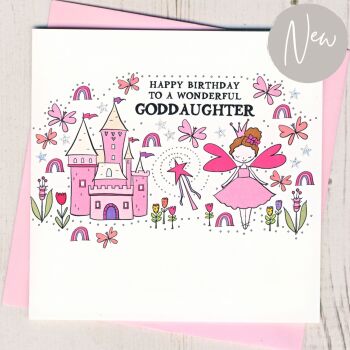 Goddaughter Birthday Card