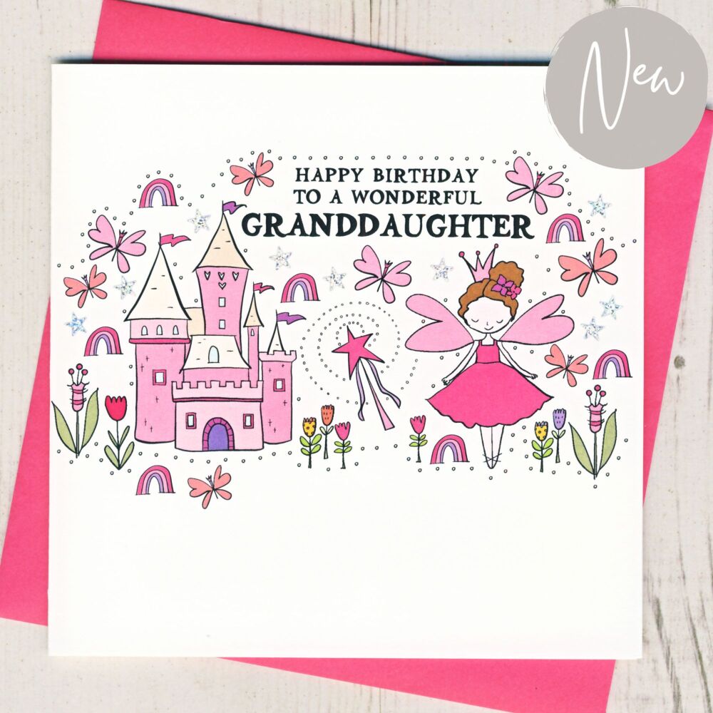 <!-- 019-->Granddaughter Birthday Card