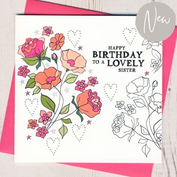 Sister Birthday Card