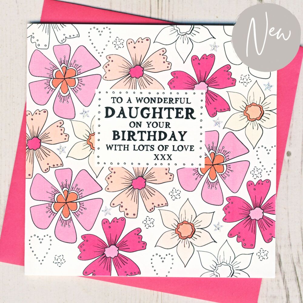 <!-- 023-->Daughter Birthday Card