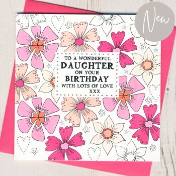 Daughter Birthday Card