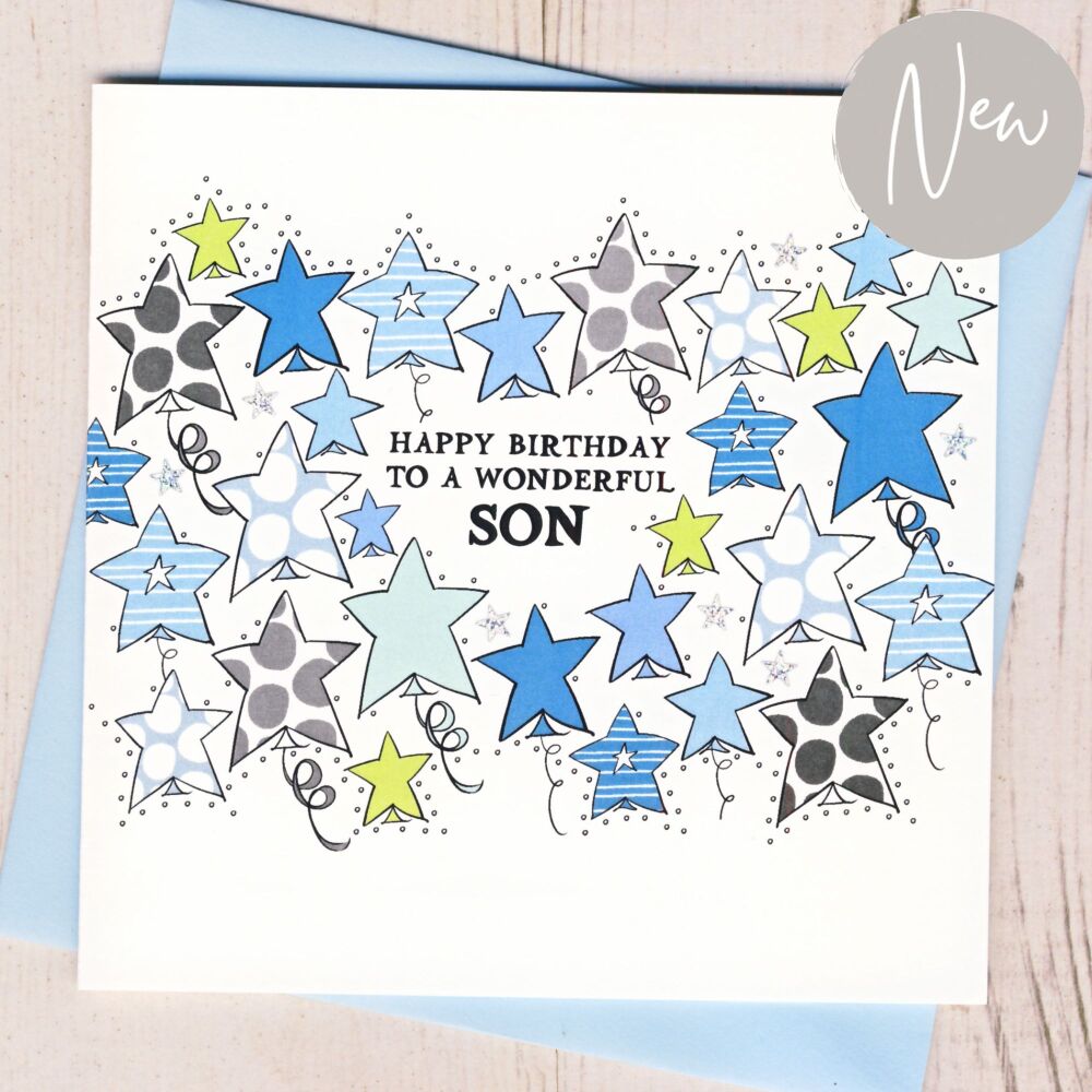 <!-- 020-->Son Birthday Card