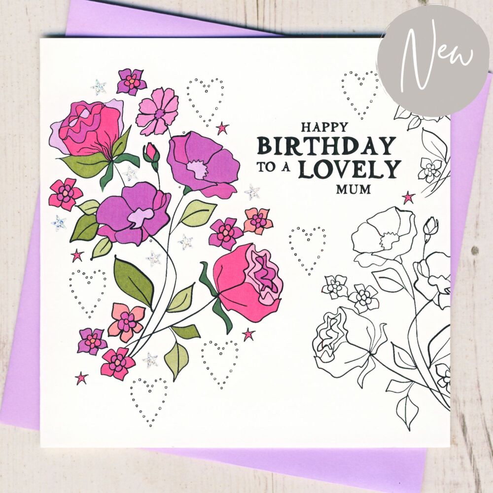 <!-- 026-->Mum Birthday Card