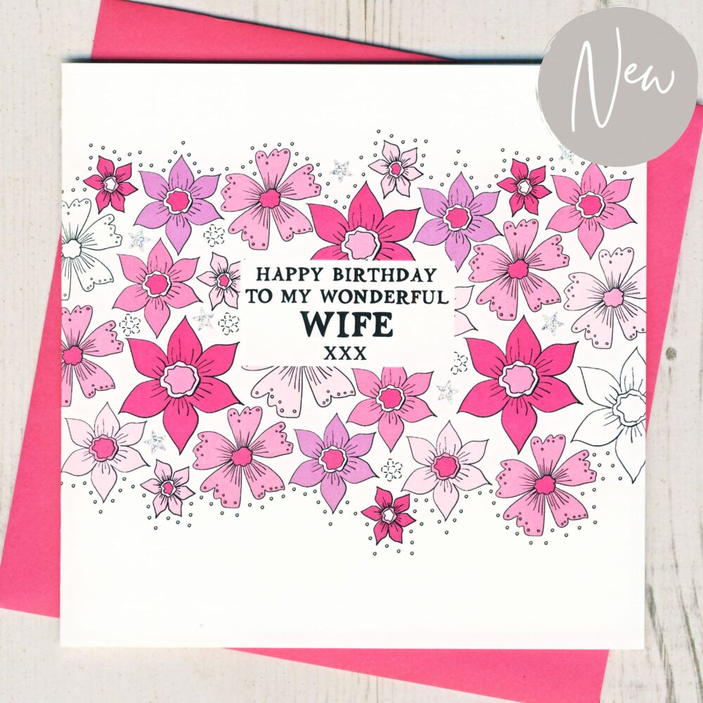 <!-- 009 -->Wife Birthday Card