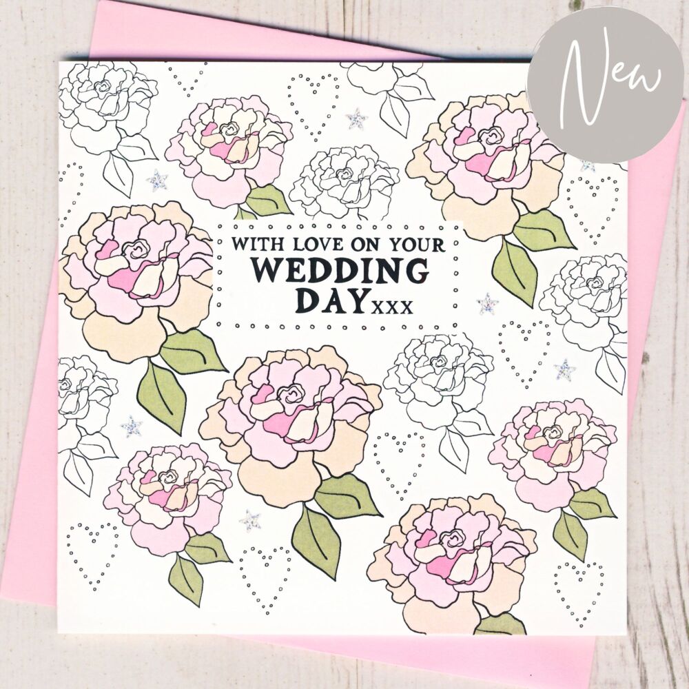 <!-- 023 -->Wedding Flowers Card