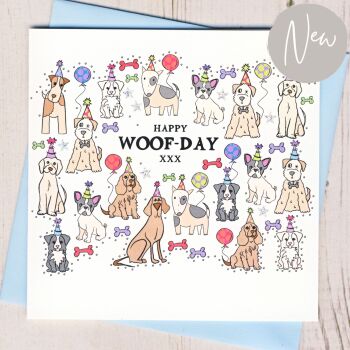  Woof-day Card