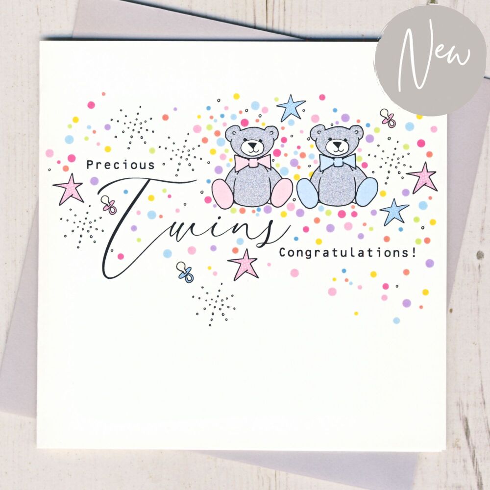 <!-- 006 -->Baby Twins Card
