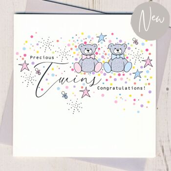 Baby Twins Card