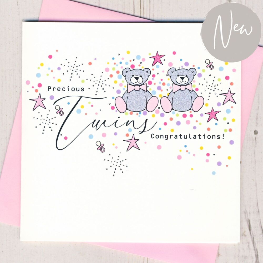 <!-- 008 -->Baby Twins Card