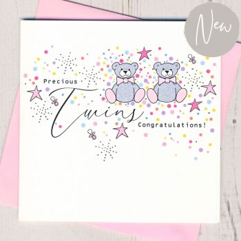 Baby Twins Card