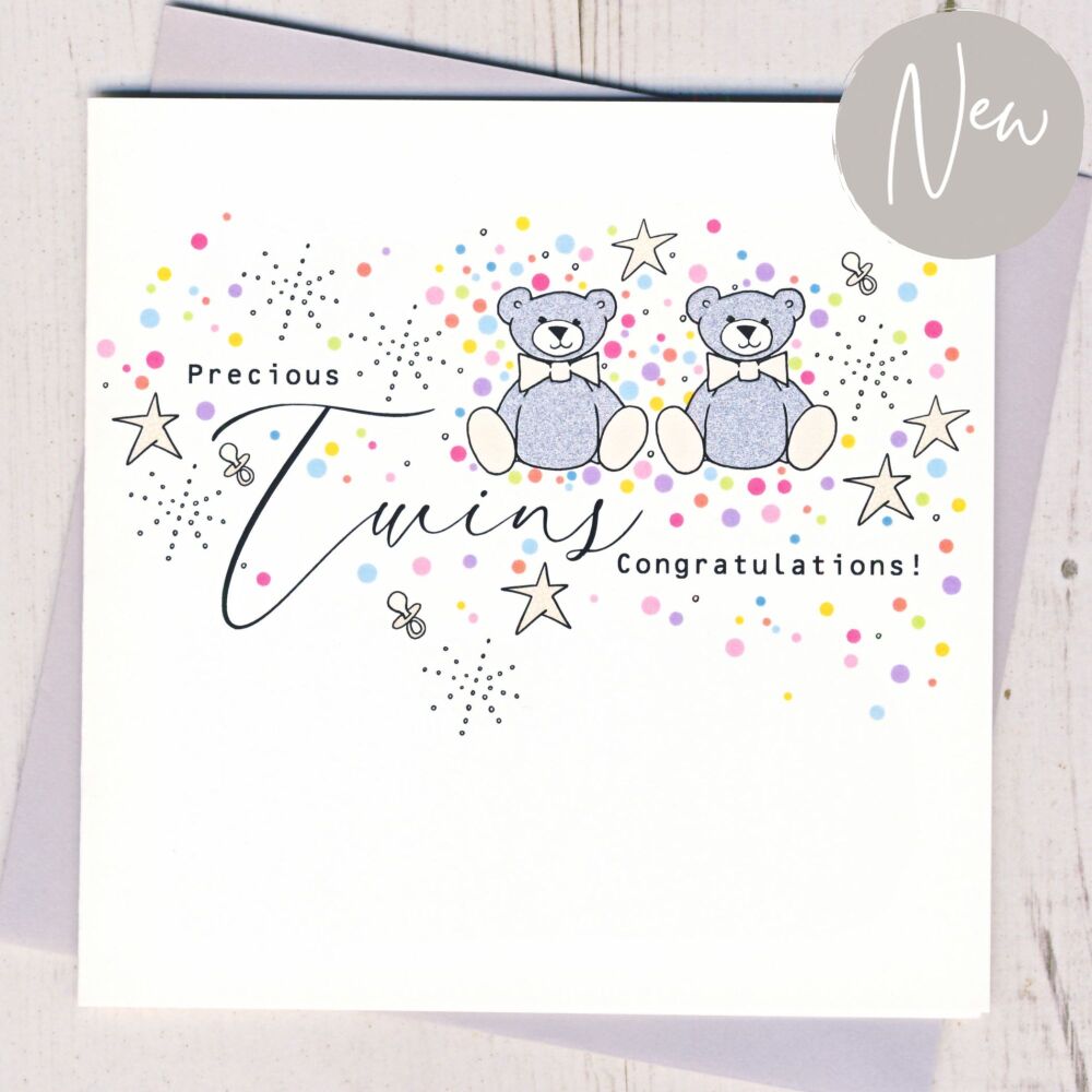 <!-- 009 -->Baby Twins Card