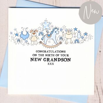 A New Grandson Card
