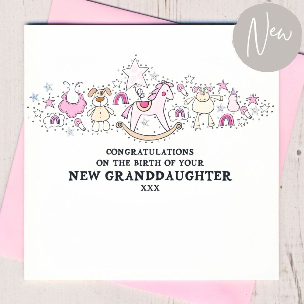 A New Granddaughter Card