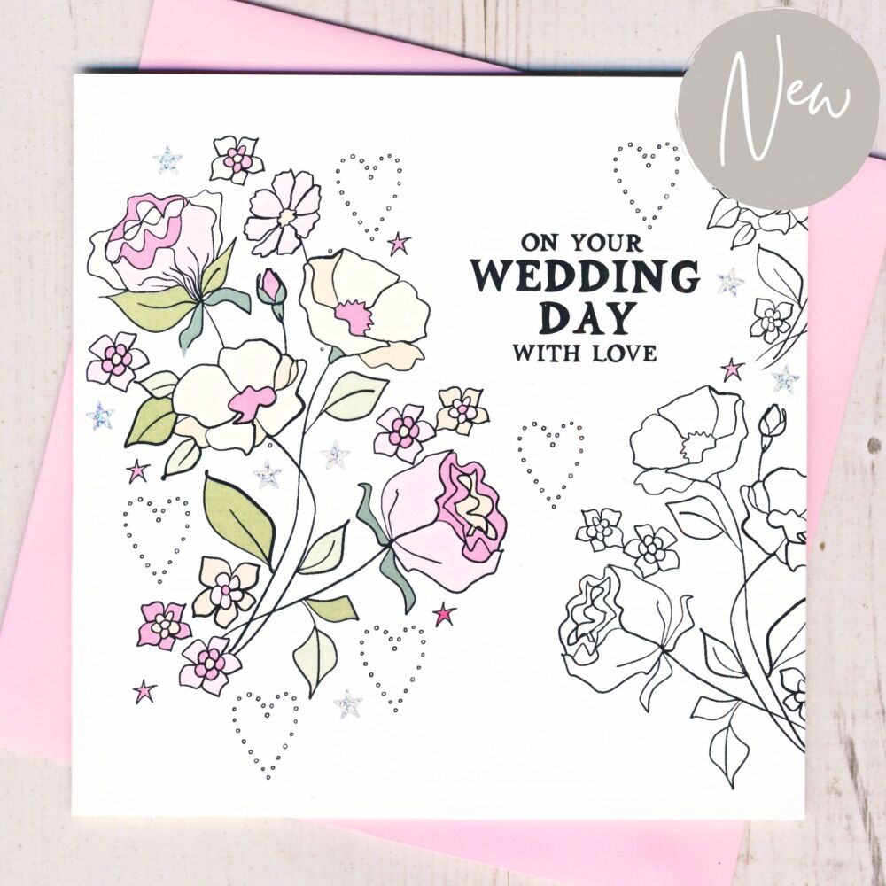 <!-- 025 -->Wedding Flowers Card