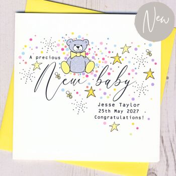 Personalised New Baby Card