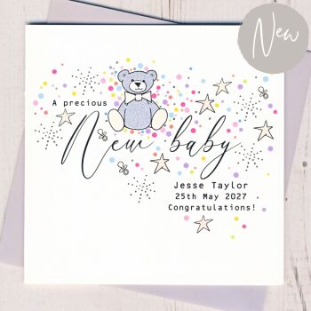 Personalised New Baby Card