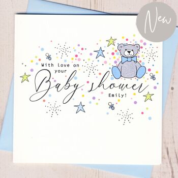 Personalised Baby Shower Card