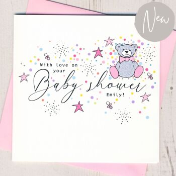 Personalised Baby Shower Card
