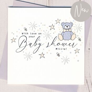 Personalised Baby Shower Card