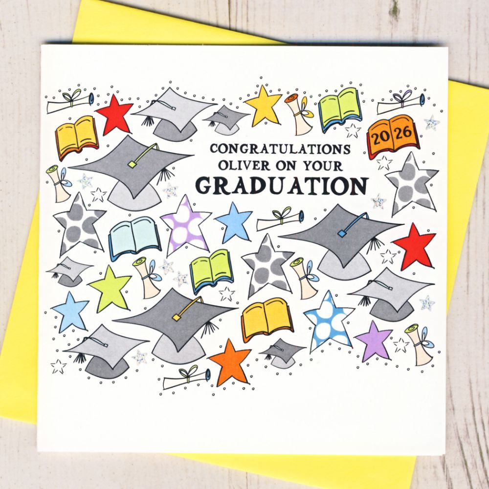 <!-- 009 -->Personalised Graduation Cards