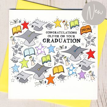  Personalised Graduation Card