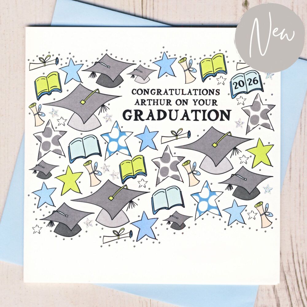 <!-- 005 --> Personalised Graduation Card