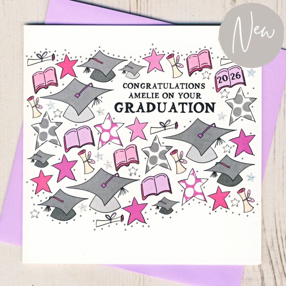 <!-- 006 --> Personalised Graduation Card