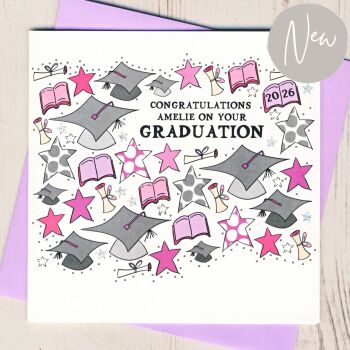  Personalised Graduation Card