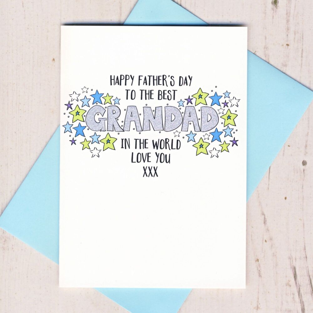   Happy Father's Day To The Best Grandad Card